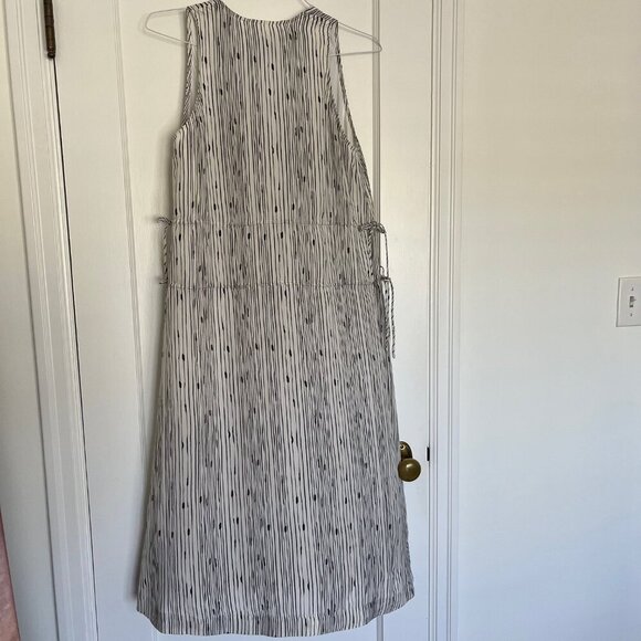 Designer! Brochu Walker Silk Sleeveless Button Up Dress | Size M - Picture 7 of 10